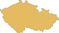Czech Republic country outline