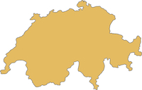 Switzerland country outline